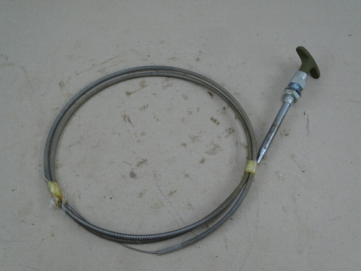 Military Vehicle Push-Pull Control Assembly 116-032-280, 2990-00-131-6151