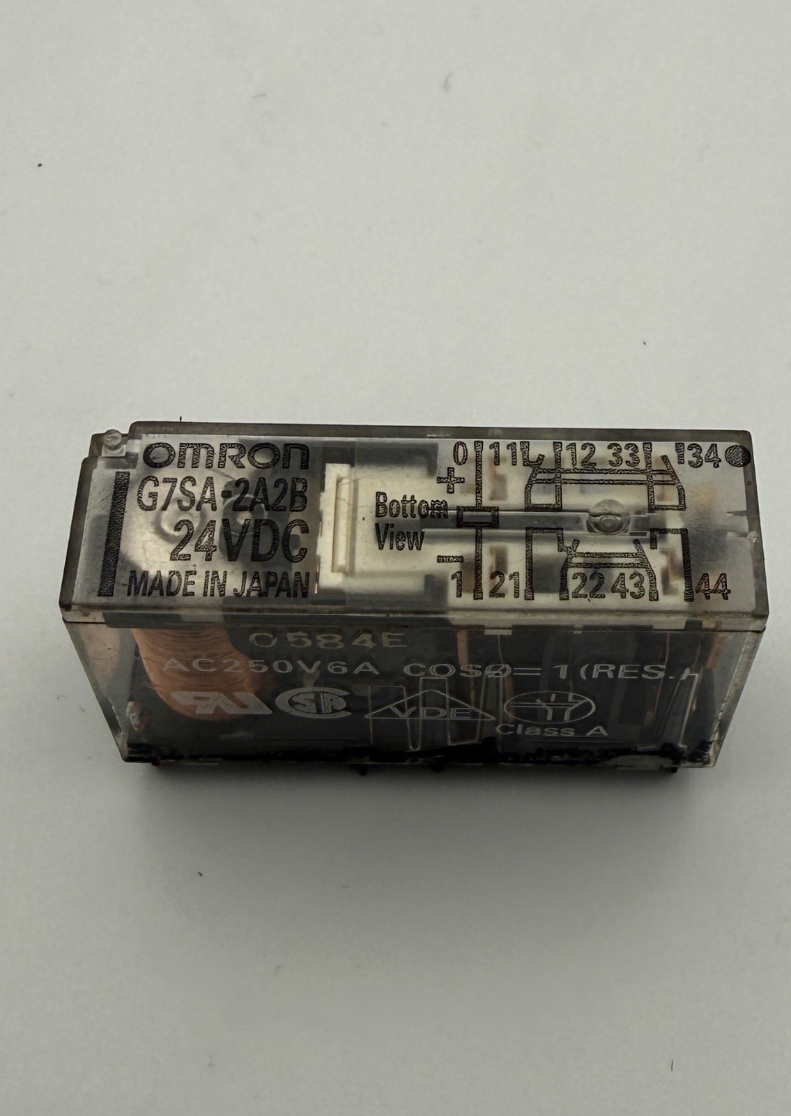 OMRON G7SA-2A2B RELAY 24VDC LOT OF (11) #00