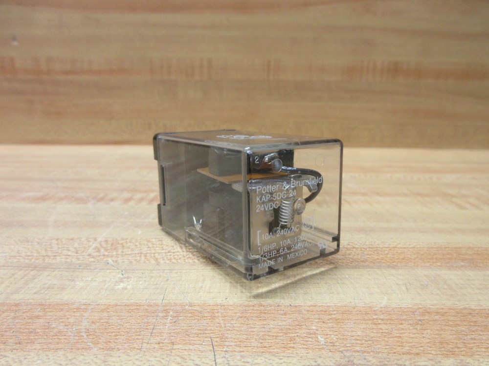 AMF Potter & Brumfield KAP5DG-24V DC Relay KAP5DG-24VDC