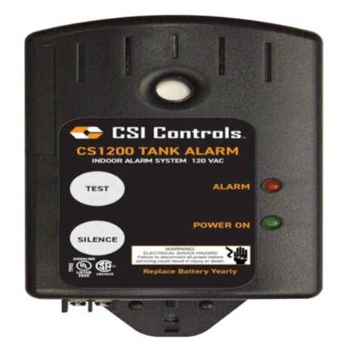 CSI Controls CS1200 High Level Alarm – 1023234 – includes 15 ft float – New