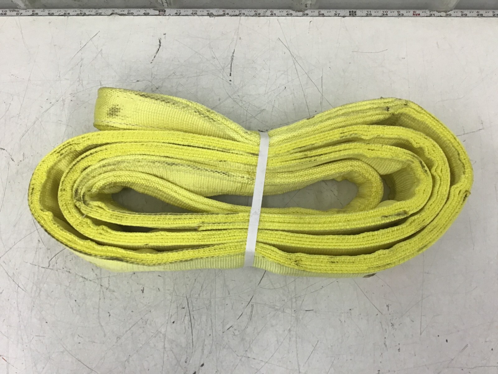 STREN-FLEX – Eef4-904-12 Synthetic Web Sling, Flat Eye And Eye 12 Ft L 4 In W