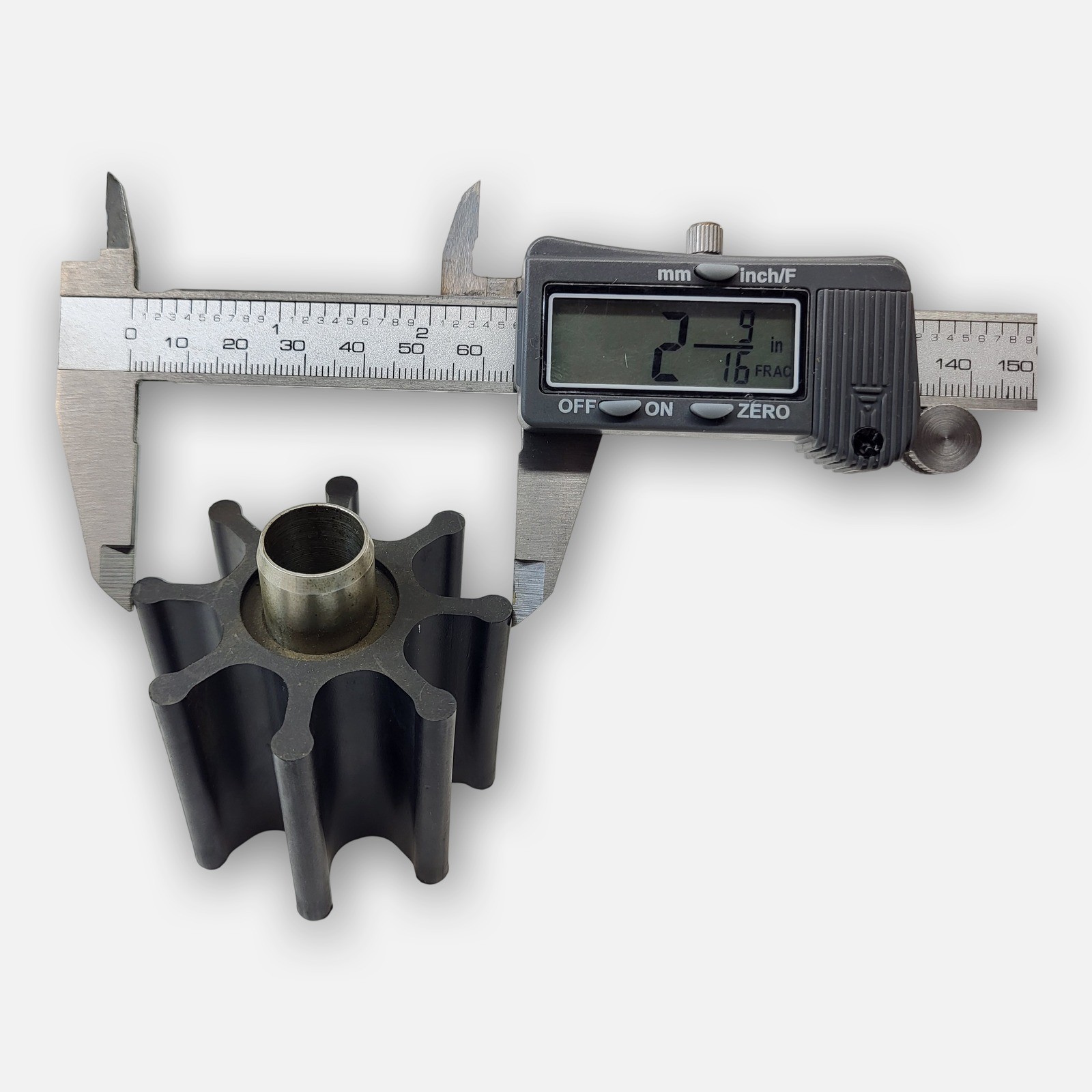 NEW JABSCO 6056-0003 MOTOR PUMP IMPELLER 2- 9/16″ X 5/8″