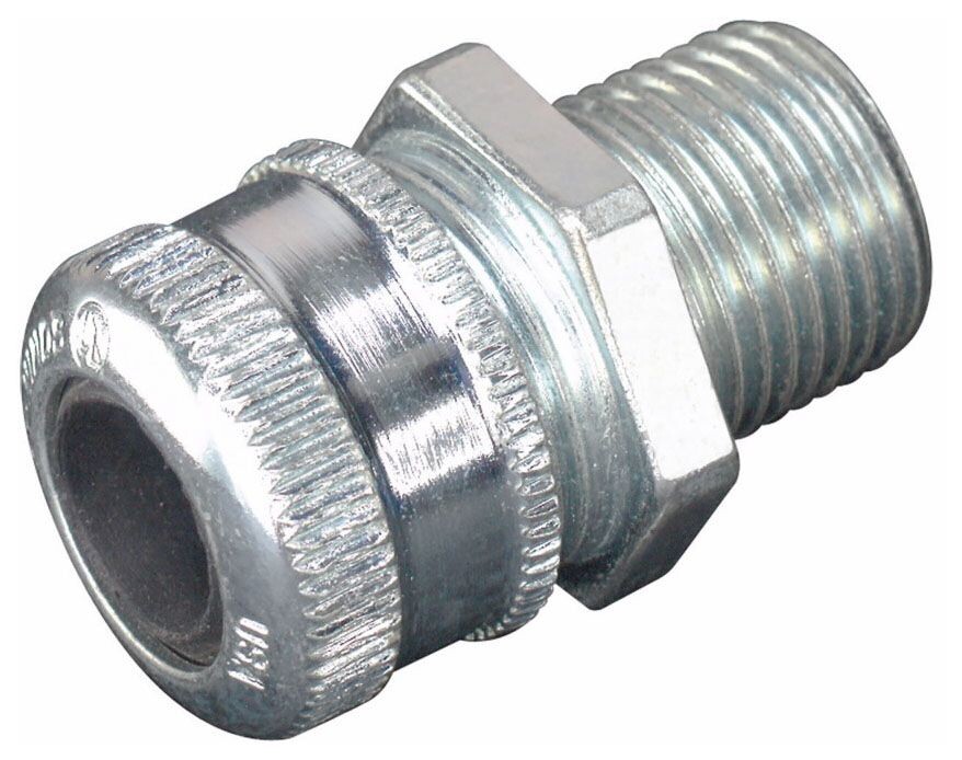 Crouse-Hinds CGB116, Cable Gland, 1/2 Male Cord/Cab Ftg Neo Bush, 1 PC
