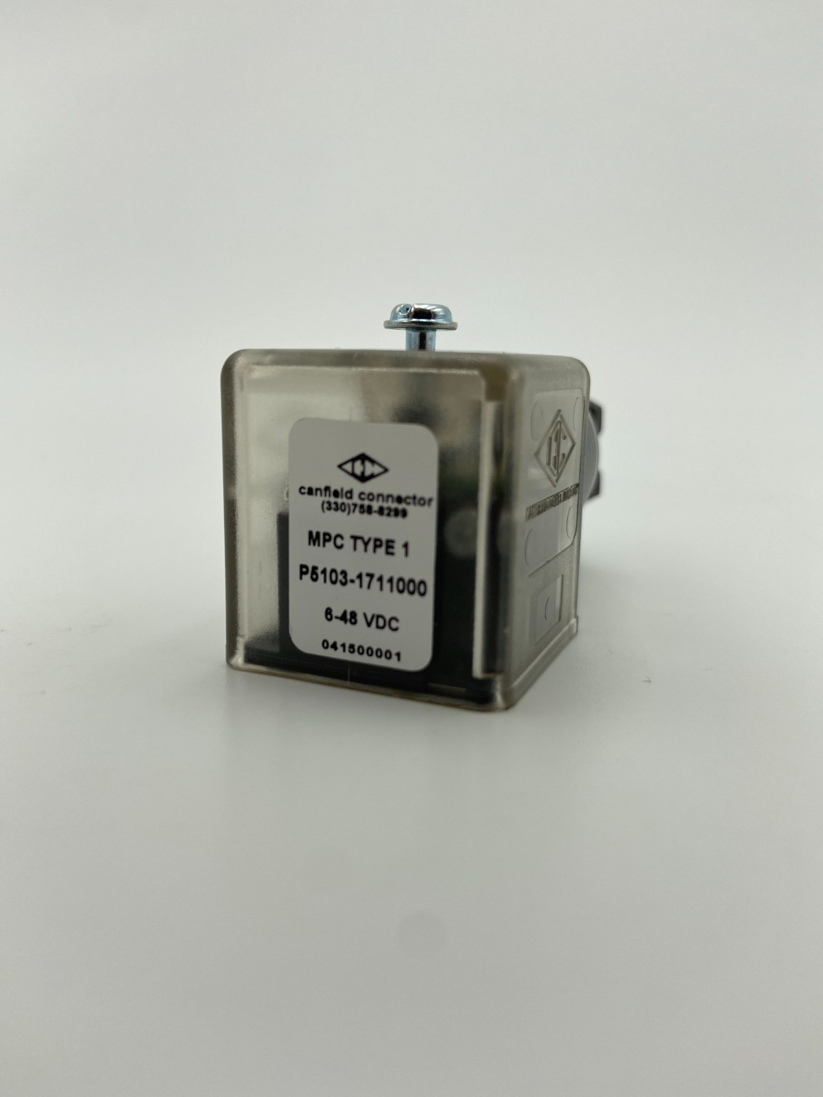 Canfield – Solenoid Valve Connector – P5103-1711000 – Genuine-New