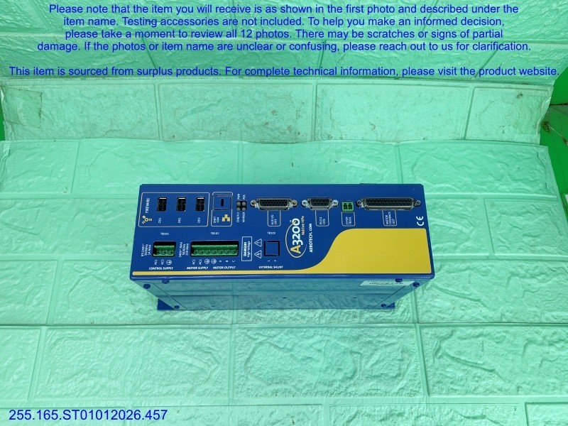 AEROTECH NDRIVEHPE20-MXH Servo Amplifier as in photos, sn:9466, DHL