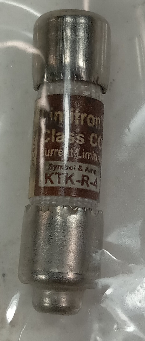 1 NEW LIMITRON KTK-R-4 FAST-ACTING FUSE NNB ***MAKE OFFER***
