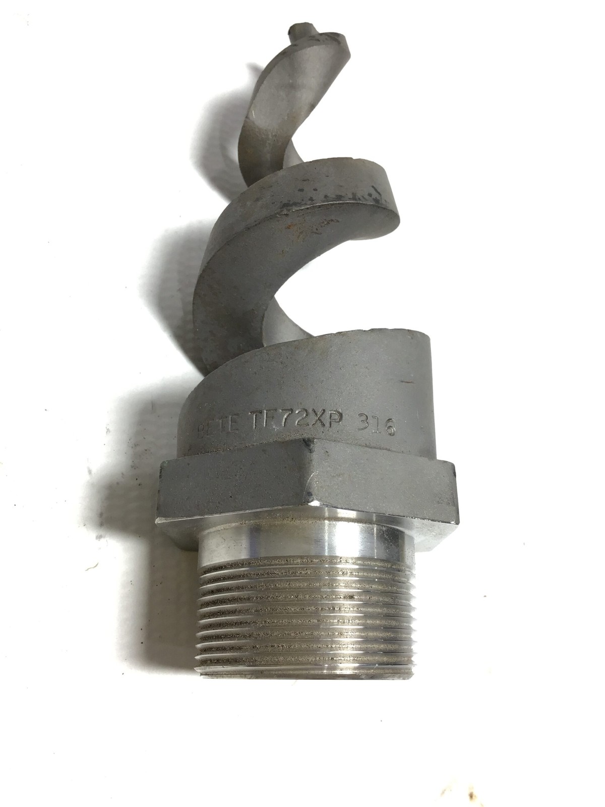 Bete TF72XP Hollow Cone Spray Nozzle 316 Stainless Steel