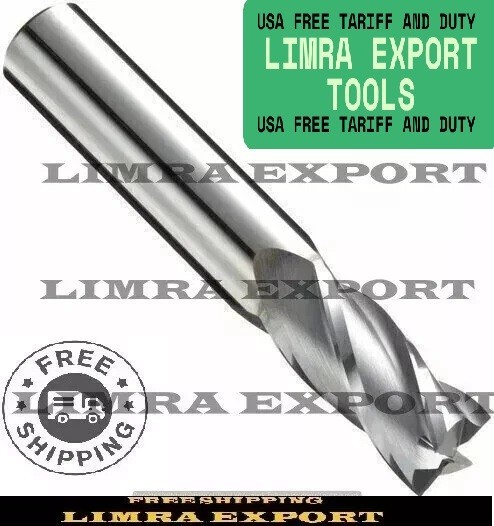 HSS Parallel Shank End Mill-Cutter Dia 29MM Shank 25MM OAL116MM Cut Edge 45MM