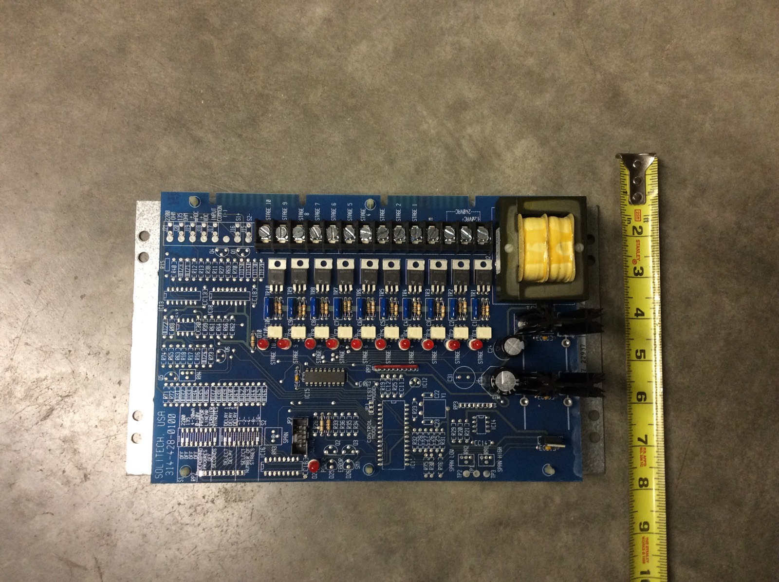 Solitech 201-S95-S10-2 Control Circuit Board 120V/240V