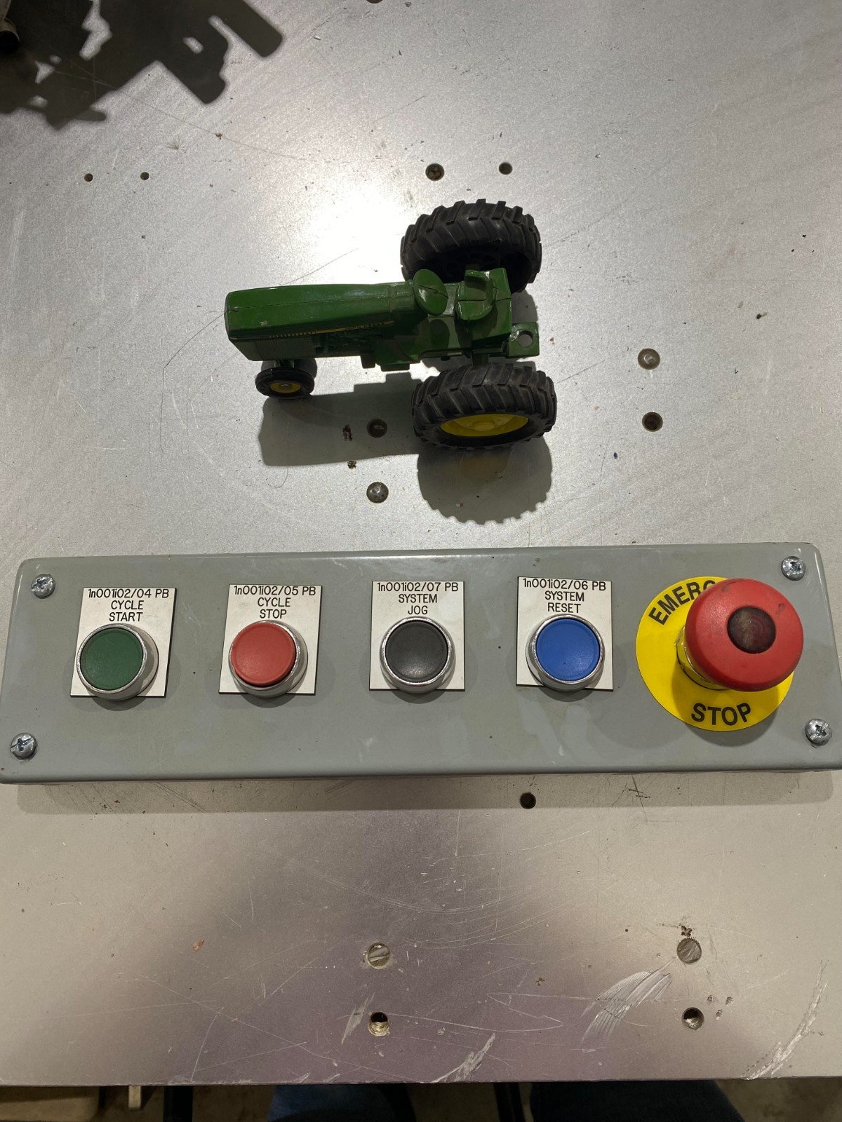 Emergency Stop Button Control Panel