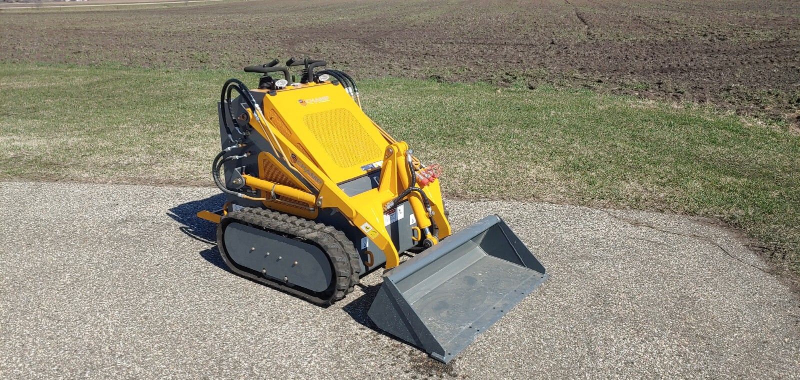 Mini Skid Steer Loader New Champ Unilift Gas Briggs Tracks Skidsteer Skidloader