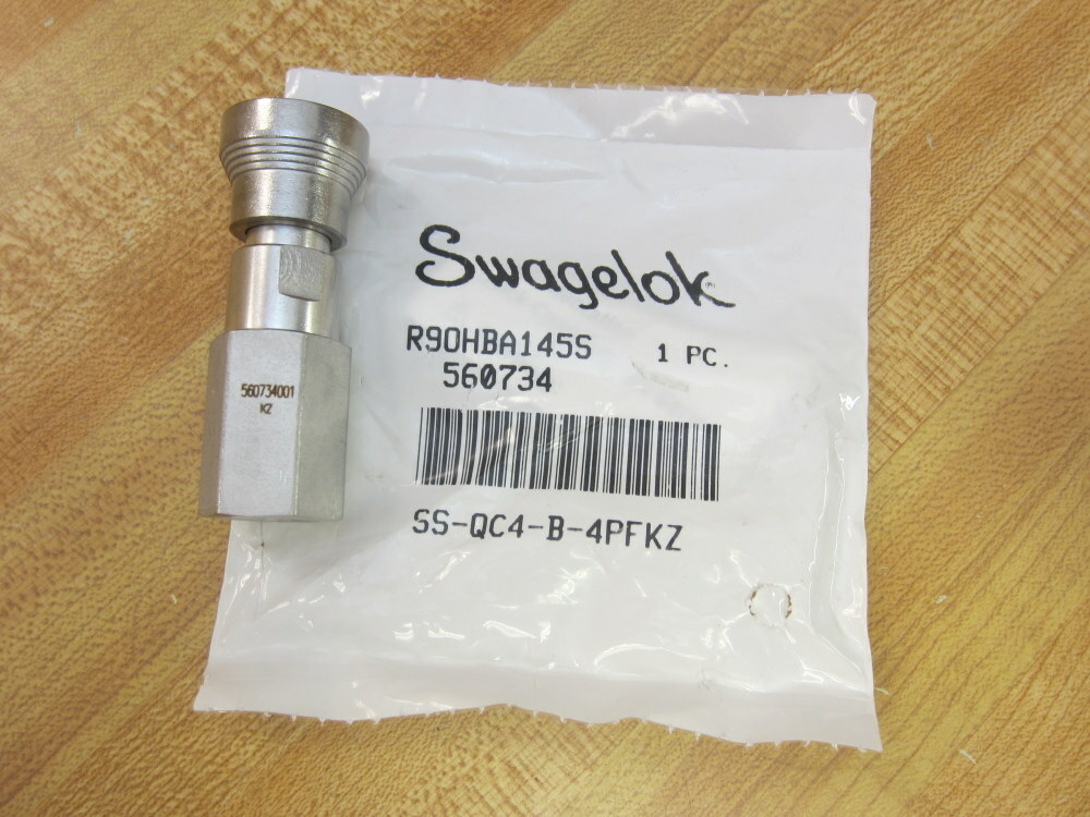 Swagelok SS-QC4-B-4PFKZ SS Instrumentation Quick Connect Body 560734001