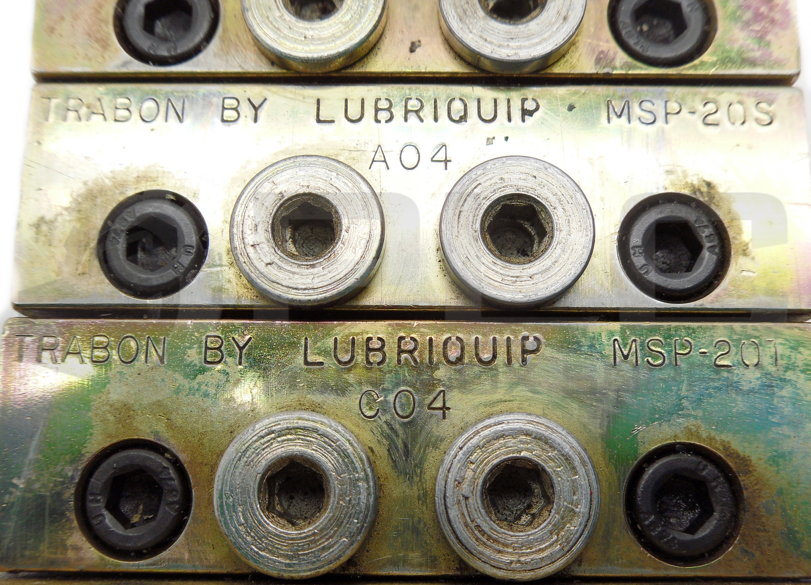 LUBRIQUIP MSP-25T MANIFOLD DIVIDER VALVE MSP-20S,MSP-20T,MSP-10T(2)