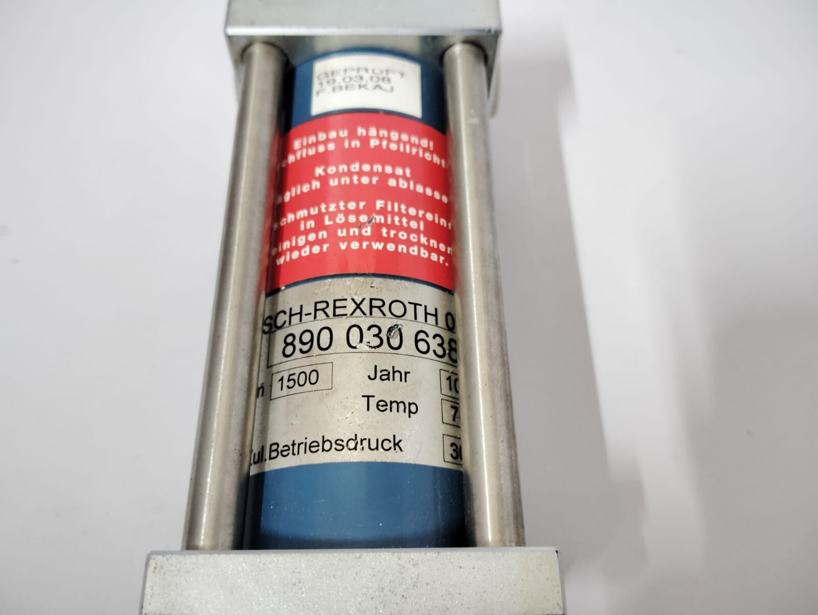 BOSCH REXROTH 057 890 030 6380 AIR FILTER