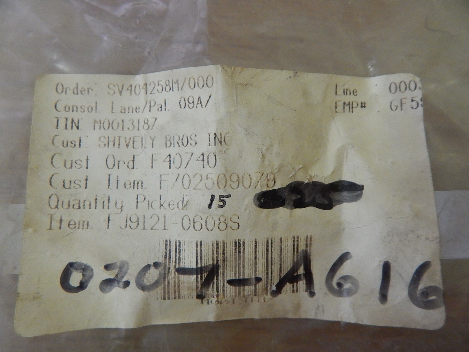 NEW Aeroquip AFJ9121-0608S Hose Fittings, SV404258M1000 Lot of 9
