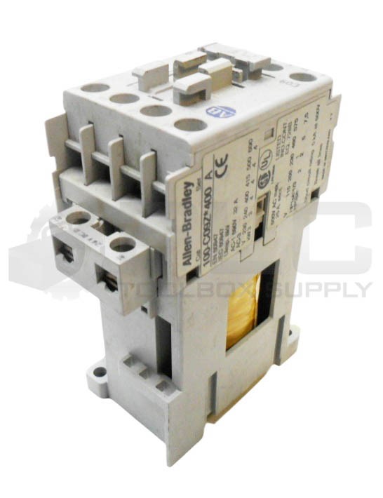 LOT OF 3 ALLEN BRADLEY 100-C09Z*400 /A CONTACTOR 600VAC 25A