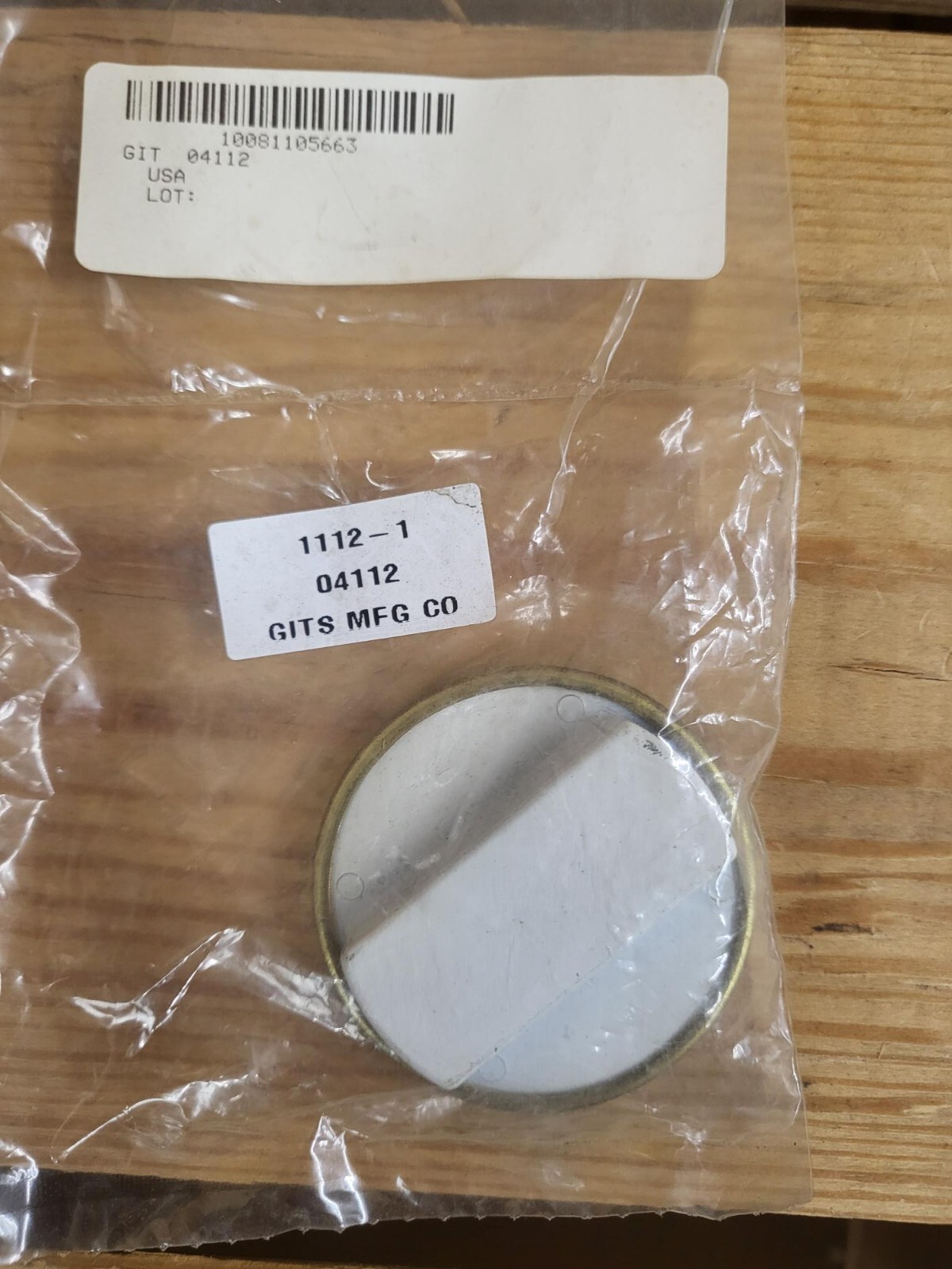 Gits Manufacturing 04112 GAUGE DW-30 Porthole Liquid Level