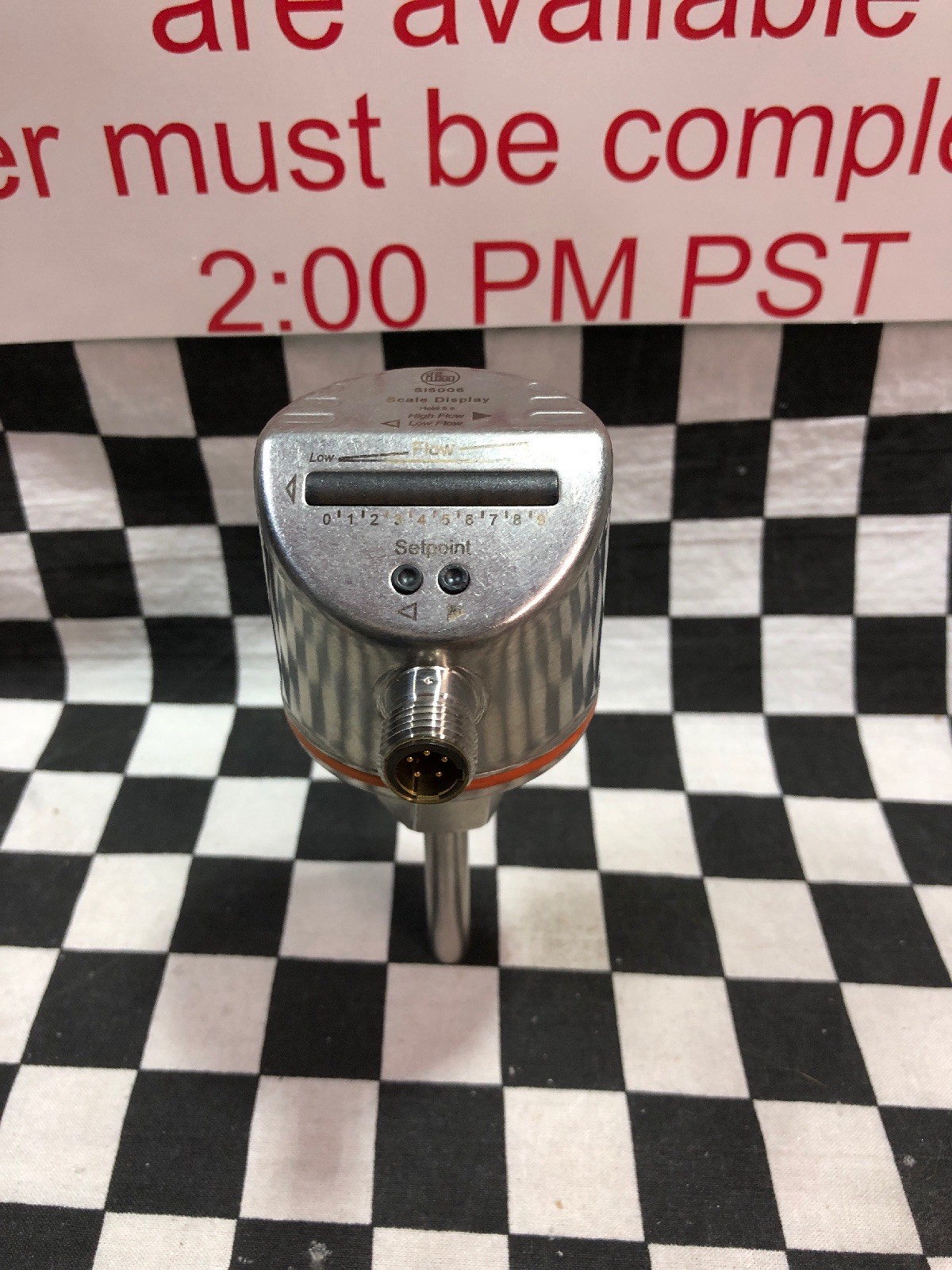 IFM RELIABLE MONITORING OF LIQUIDS AND GASES, S15006, SI5006, SHIPSAMEDAY#1621B7