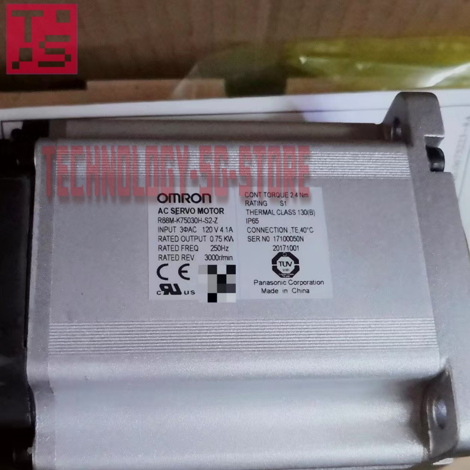 Omron servo motor R88M-K75030H-S2-Z# 1pcs New In Box
