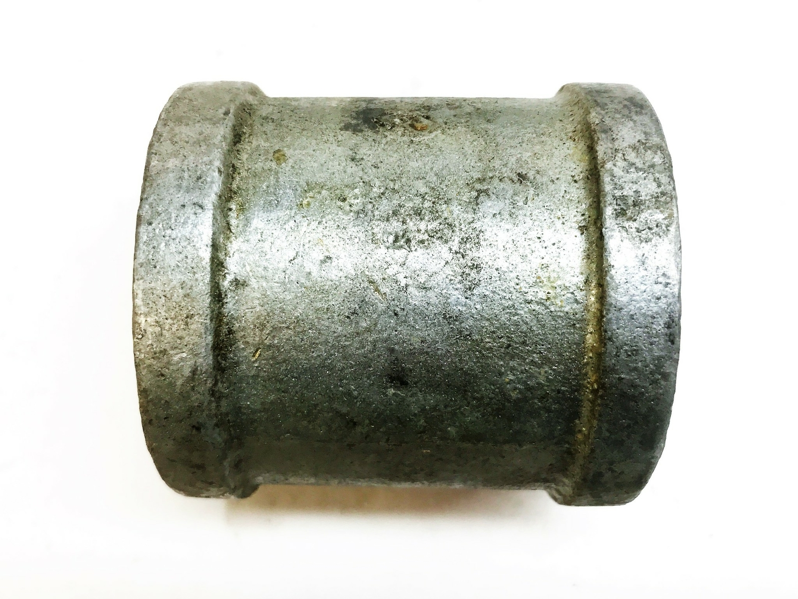 Galvanized Malleable Iron 2″ Female x 1/2″ Female x 2″ Female Tee NOS