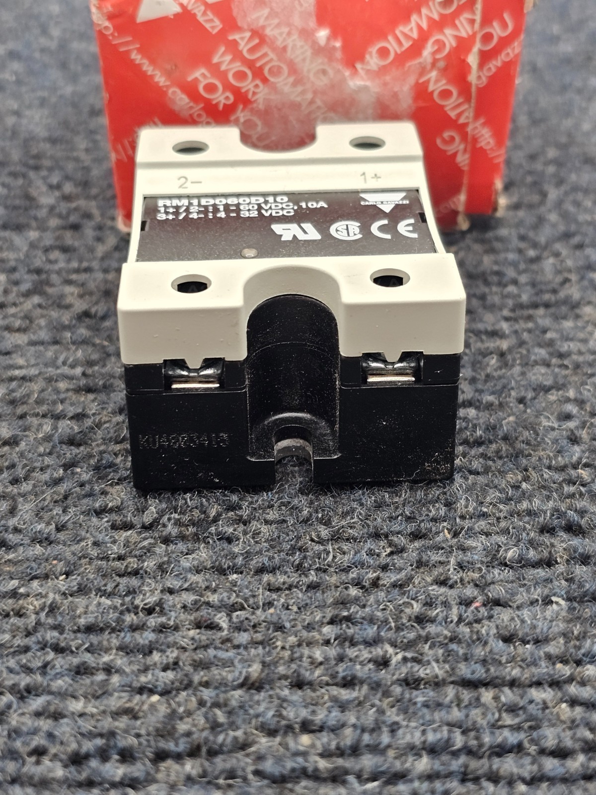 CARLO GAVAZZI RM1D060D10: Solid State Relay 4 to 32VDC In 60V 10A DC Out