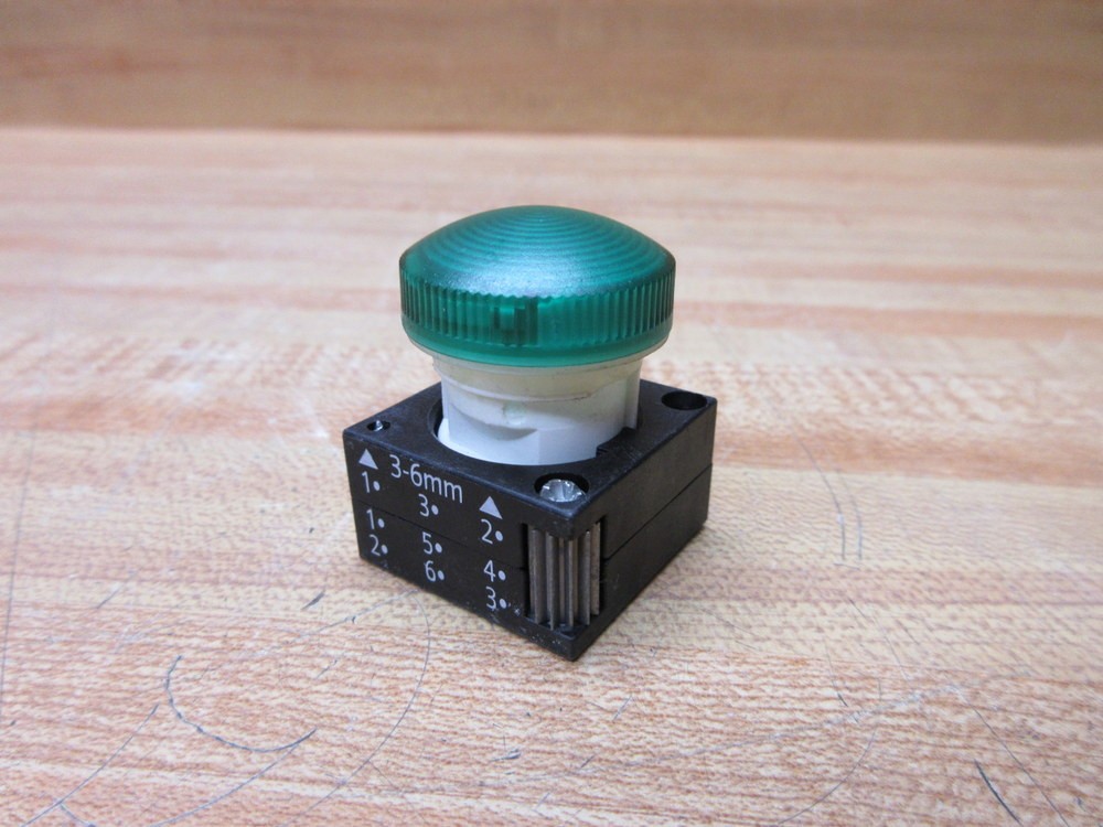 Siemens 3SB3001-6BA40 Furnas Green Indicator Light