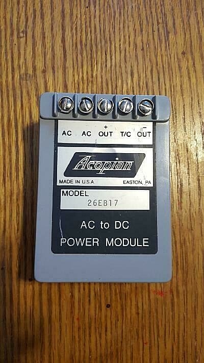 Acopian 26EB17 AC to DC Power Module. 26V – 170ma (New)