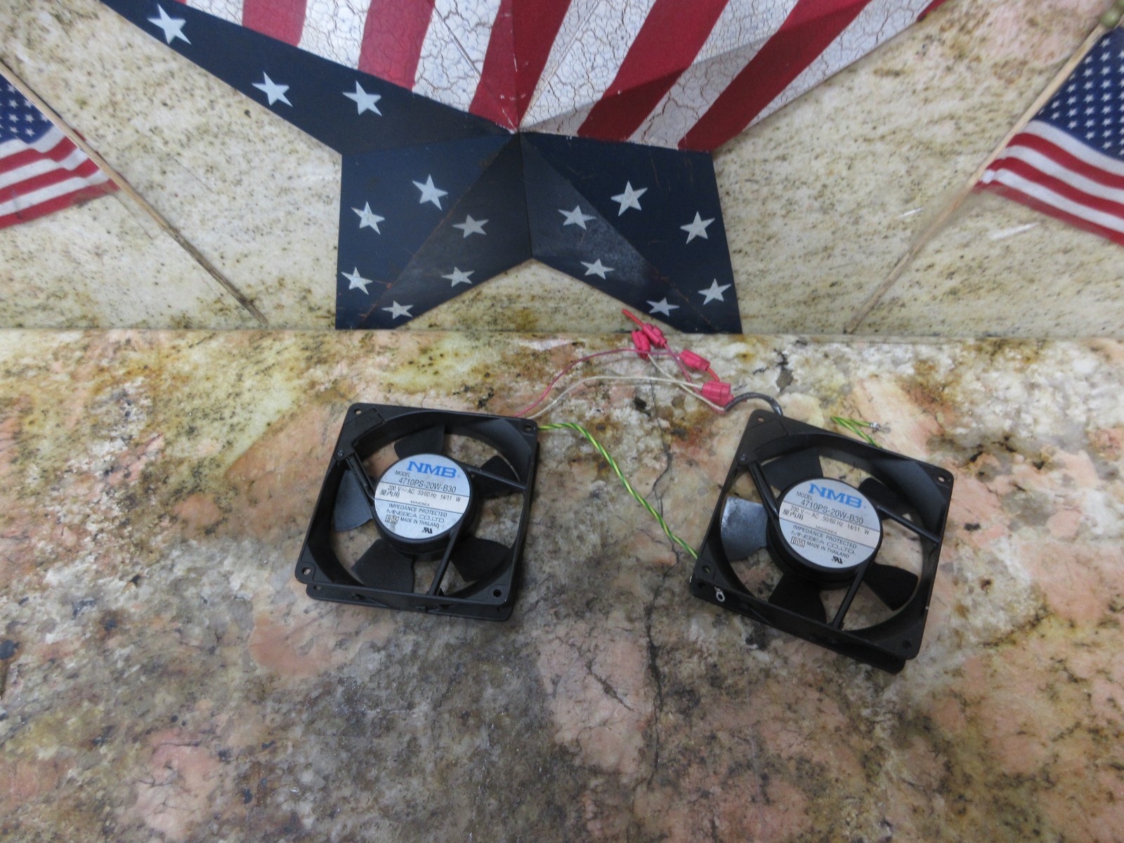 1996 OKUMA MX-45VA NMB 4710PS-20W-B30 FAN LOT OF 2 PIECES