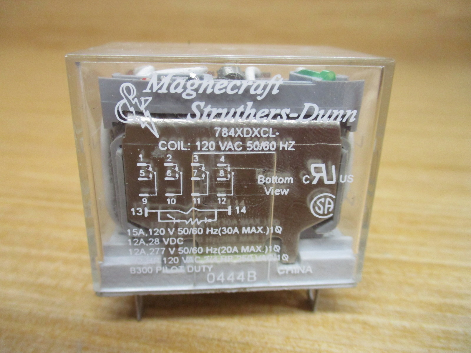 Magnecraft 784XDXCL-120VAC Struthers-Dunn Relay 784XDXCL