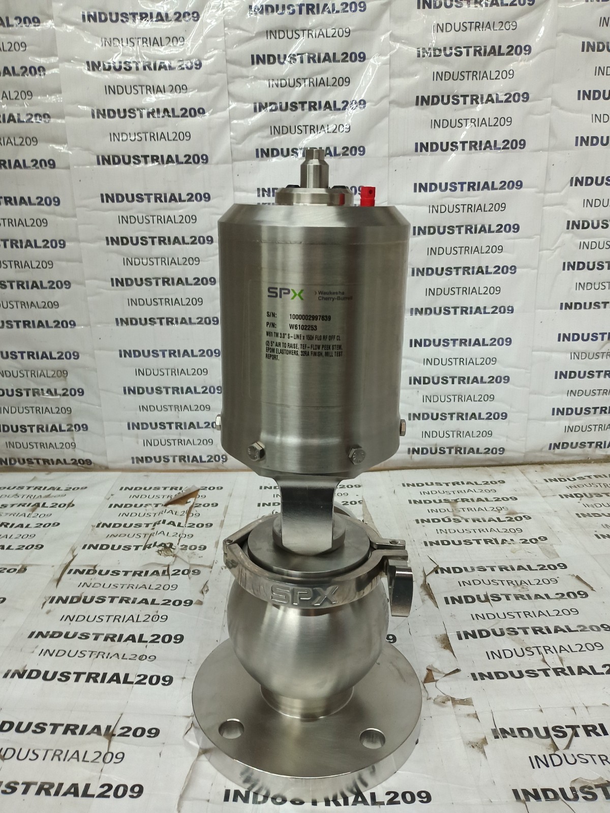 SPX-WAUKESHA CHERRY-BURRELL 316L S.S W6102253 ACTUATOR VALVE