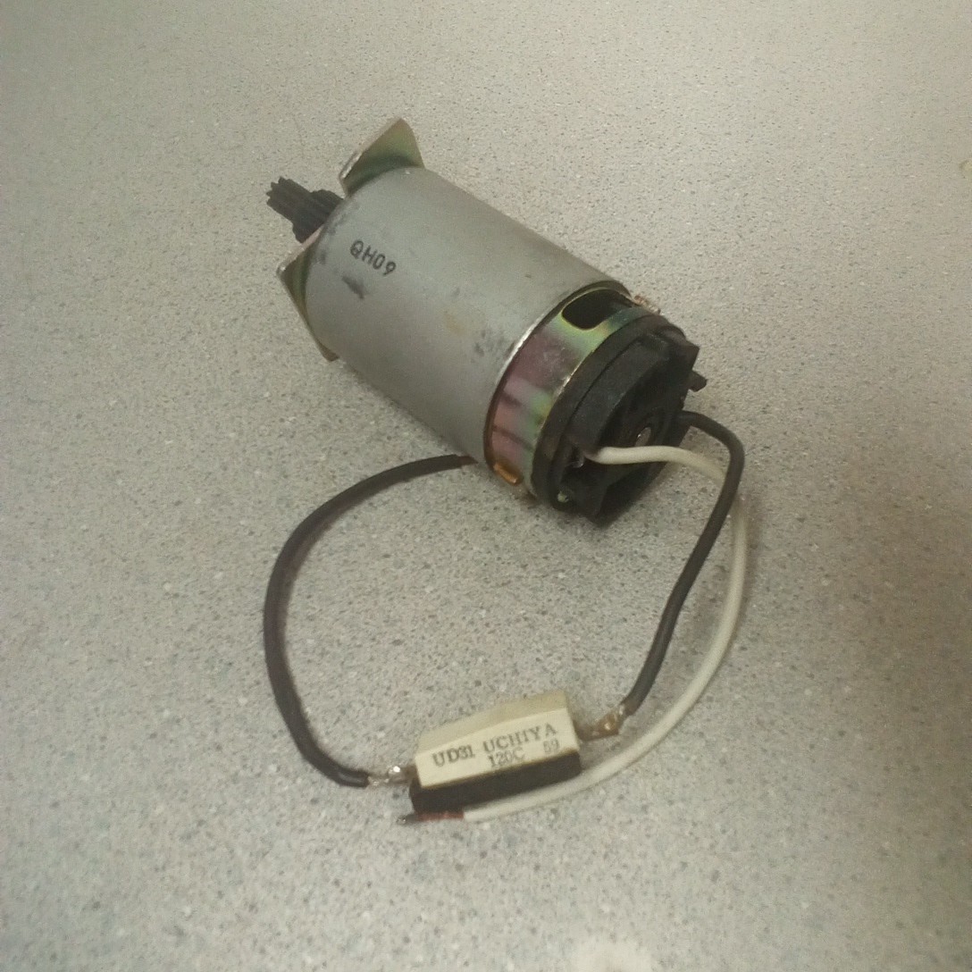 Milwaukee 14-50-0290 Motor w/ Thermal Switch (QH09)