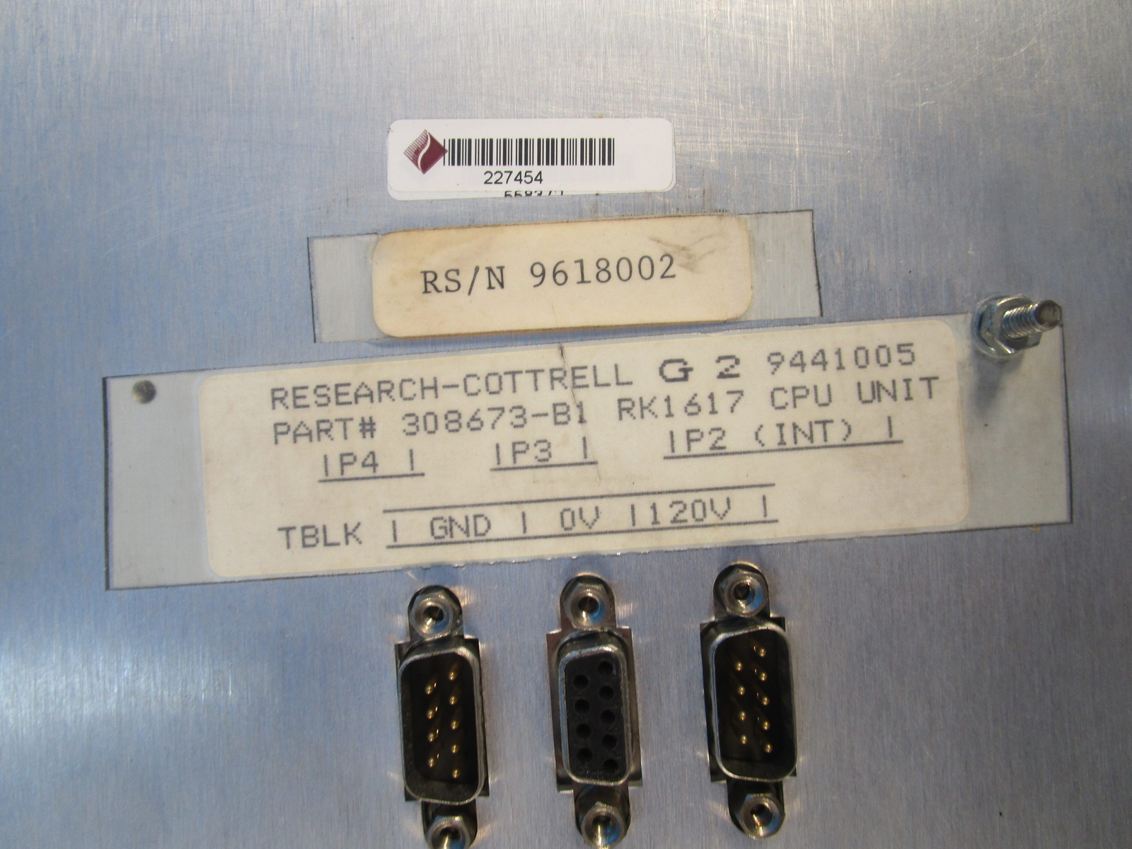 RESEARCH COTTRELL MICROPROCESSOR TRANSFORMER CONTROL MTC-G3 ONE YR WARRANTY