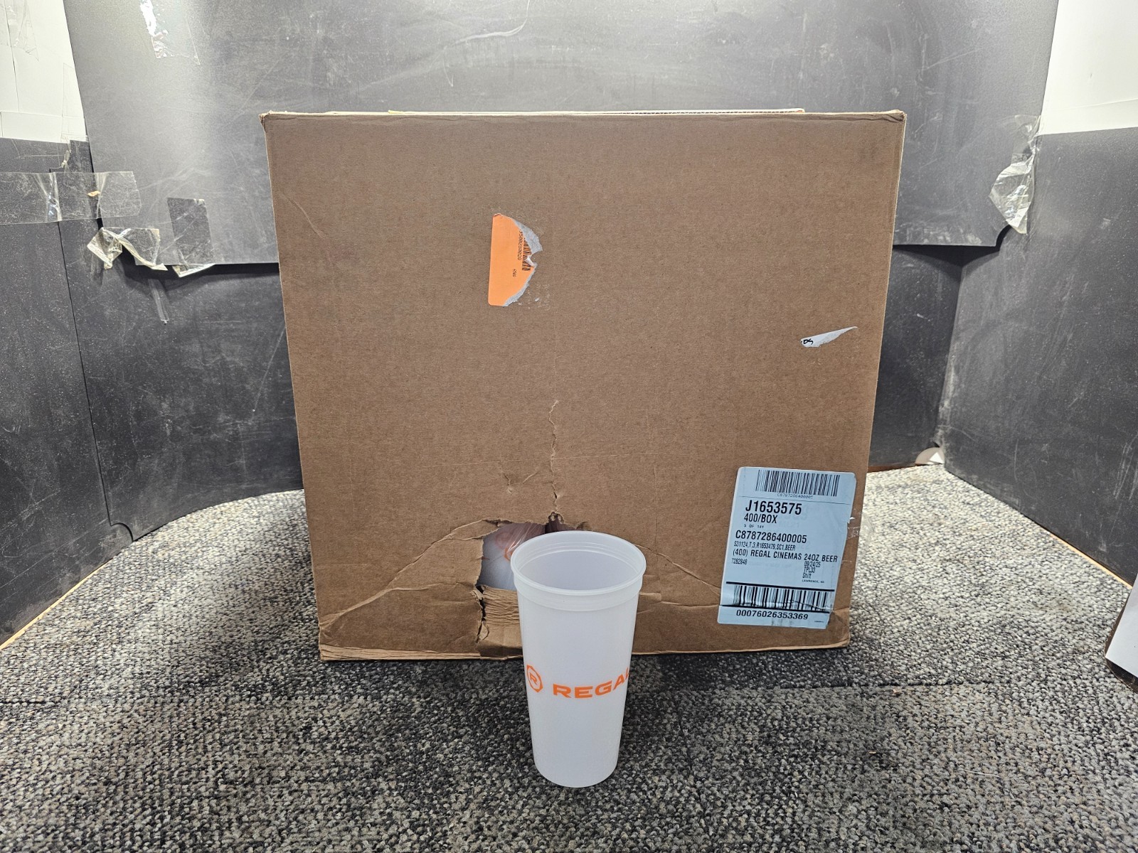 (QTY 400) Regal J1653575 Refillable 24Oz Beer Cup Cinemas/Movie Theater