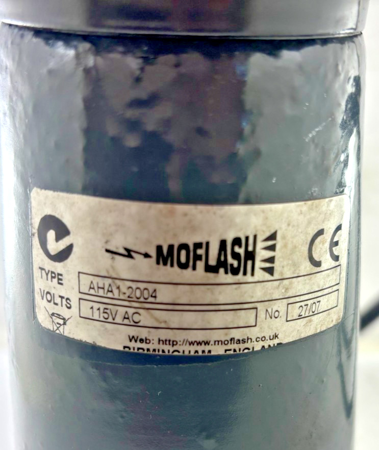 Moflash AHA1-2004 Motor Driven Horn 115V AC Industrial Audible Alarm