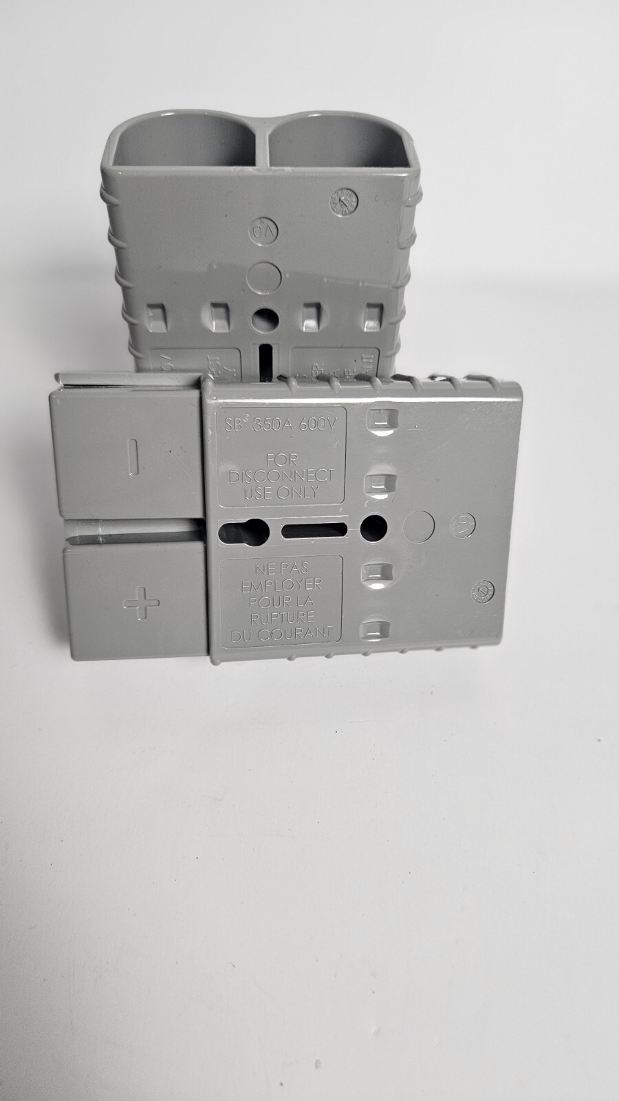(2)-Anderson Power Products SB350 600V FOR DISCONNECT USE ONLY