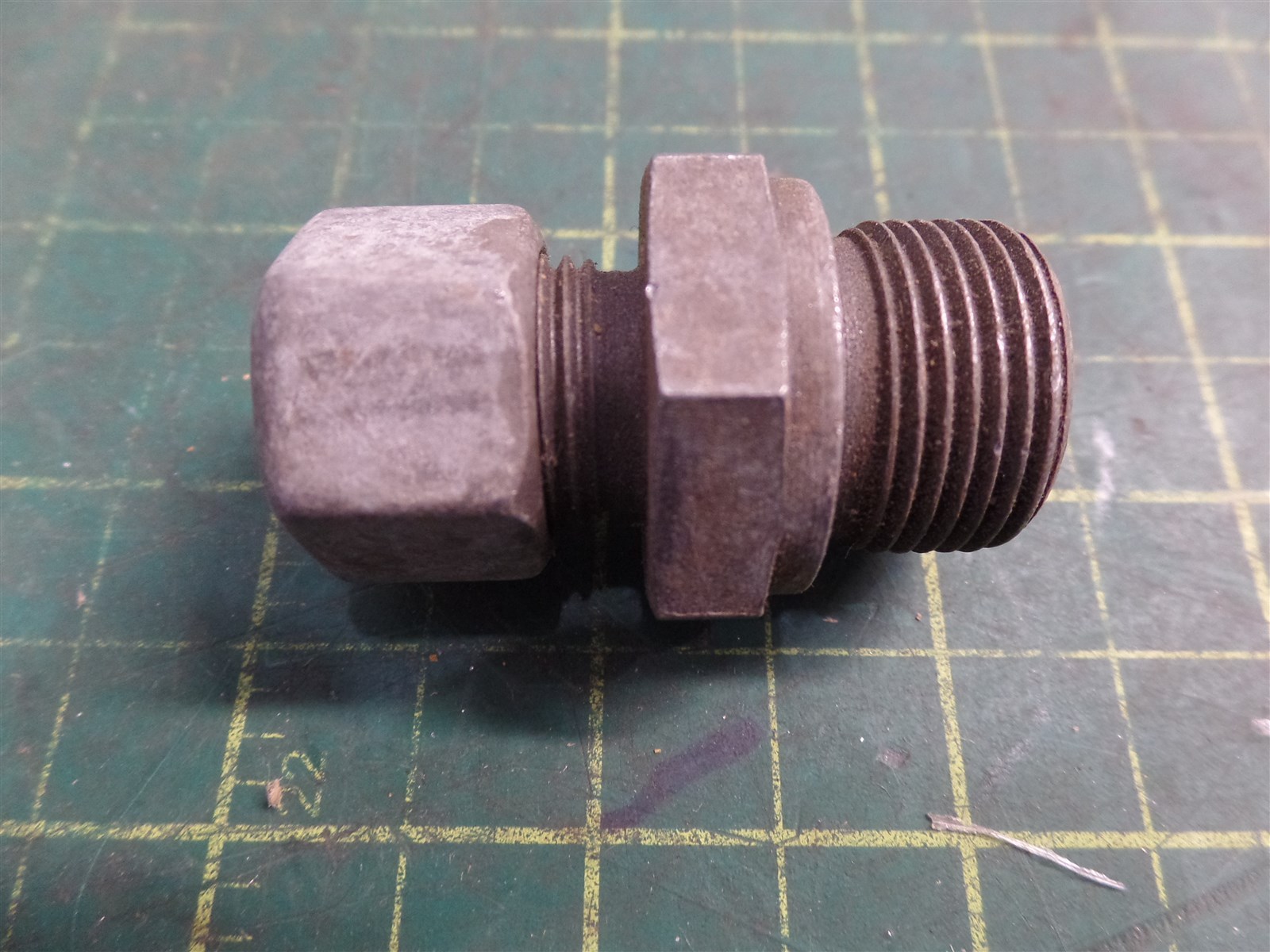 GENUINE TROJAN O&K 10-163311600 ADAPTER, TEREX 10-163311600, N.O.S, SET OF 3 !!!