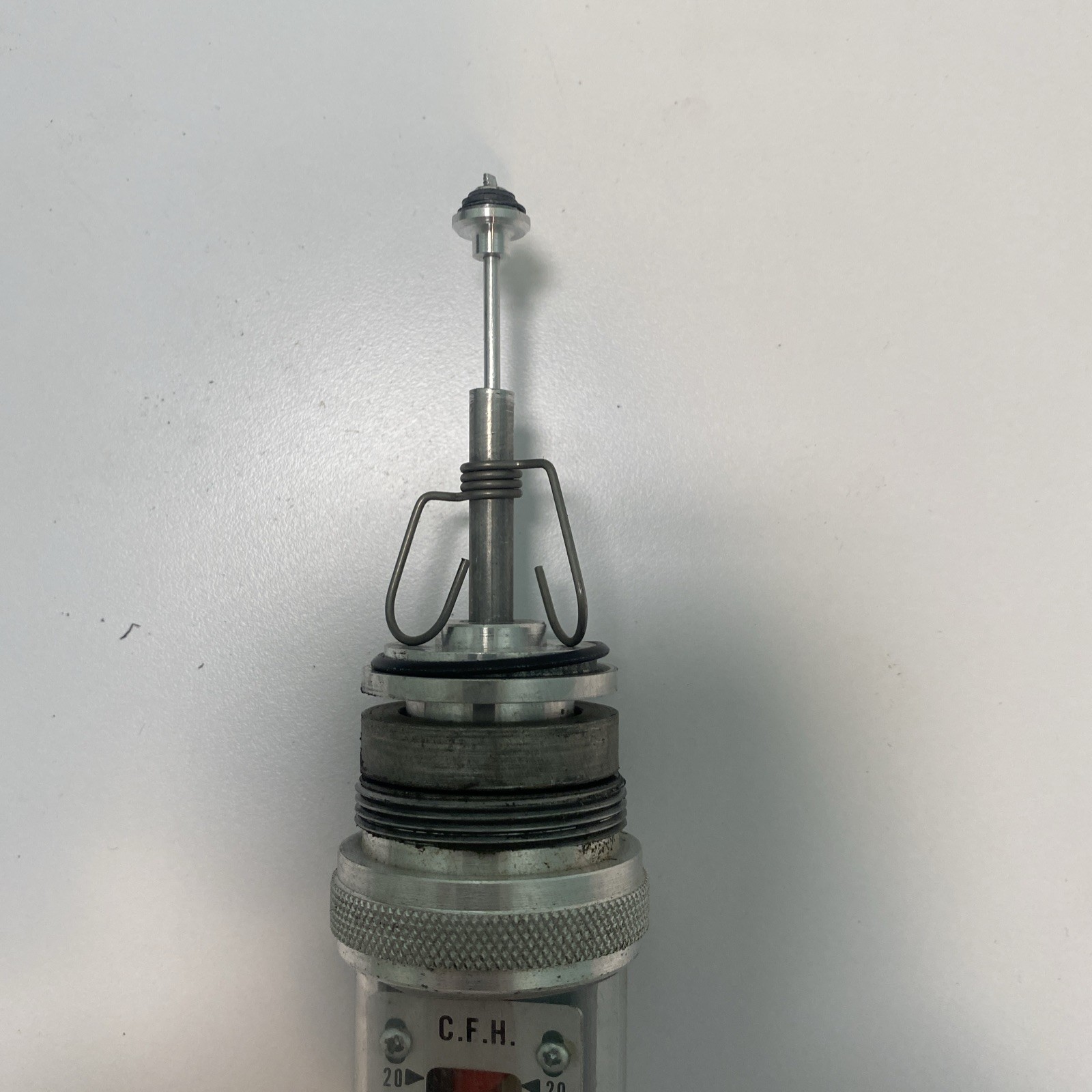 Waukee MV-1A Flo-Meter Gas Flow Meter 70°F SG 0.0695 PR. 7.5 PSIG Be 3/4″ NPT