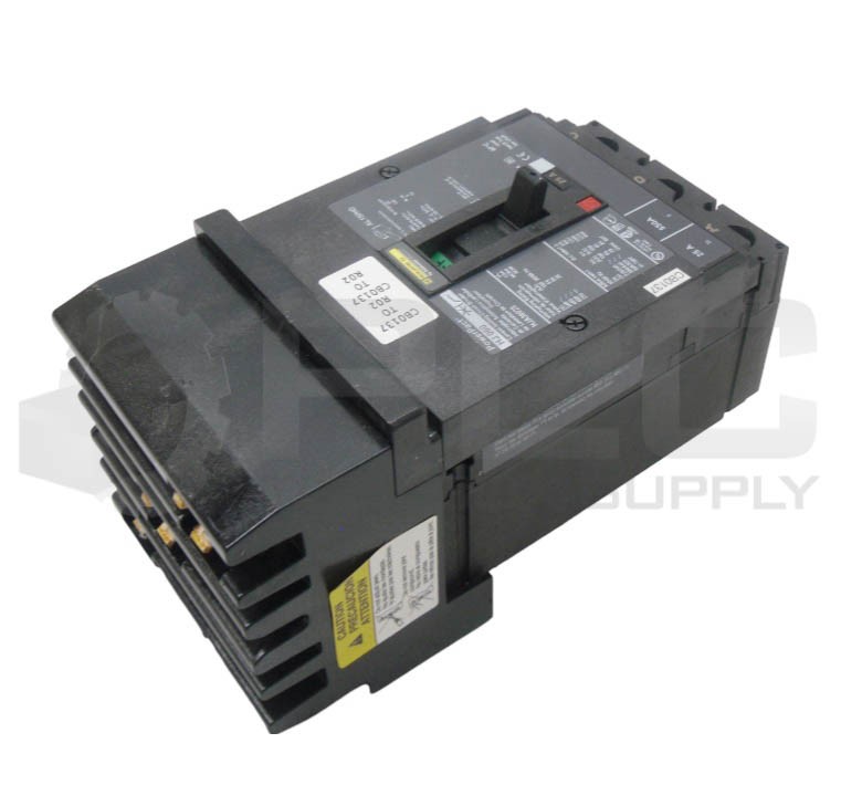 SQUARE D HJA36025 POWERPACT CIRCUIT BREAKER 25A; HJ060