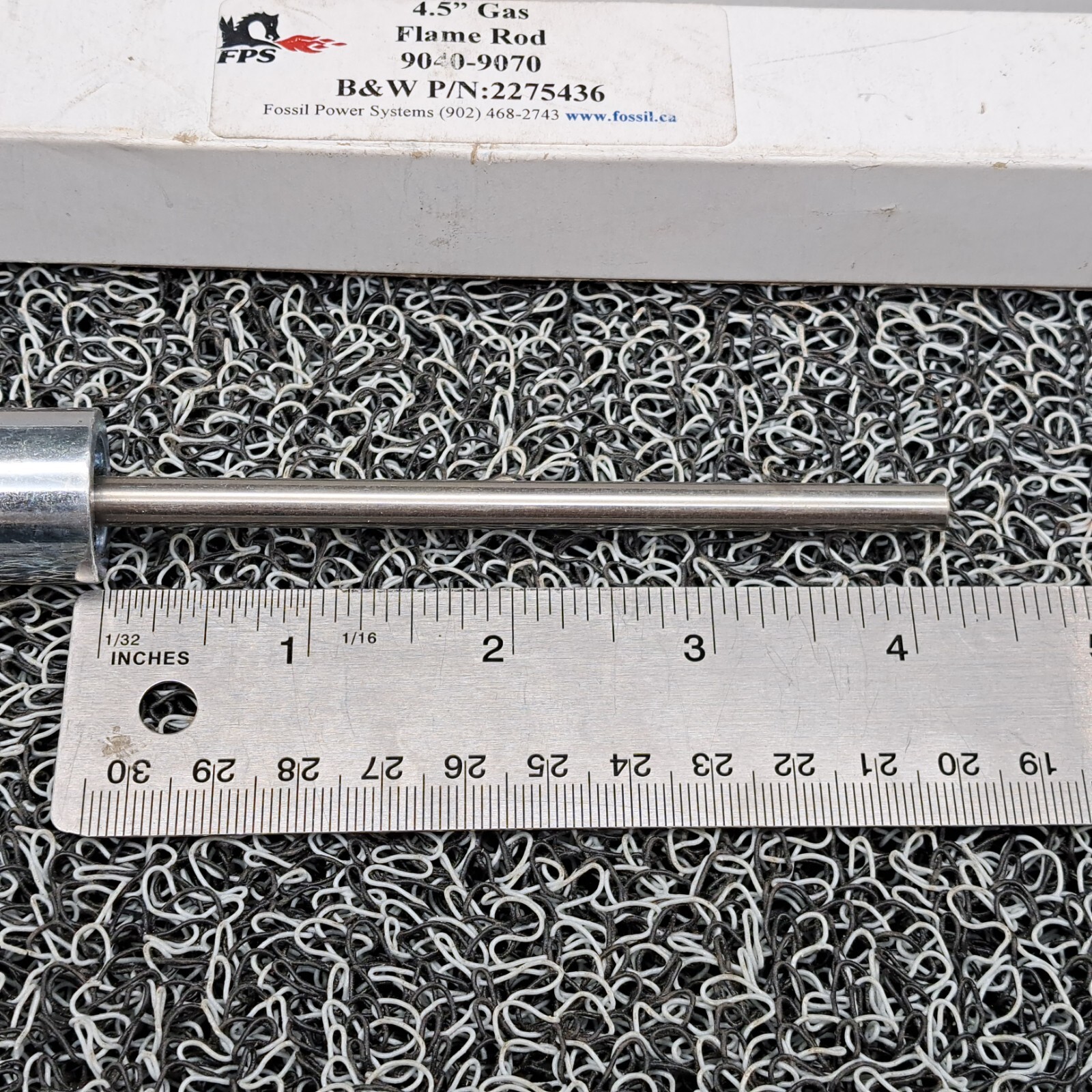 FPS Fossil Power Systems 9040-9170 / 4.5″ Gas Flame Rod Lot of 2