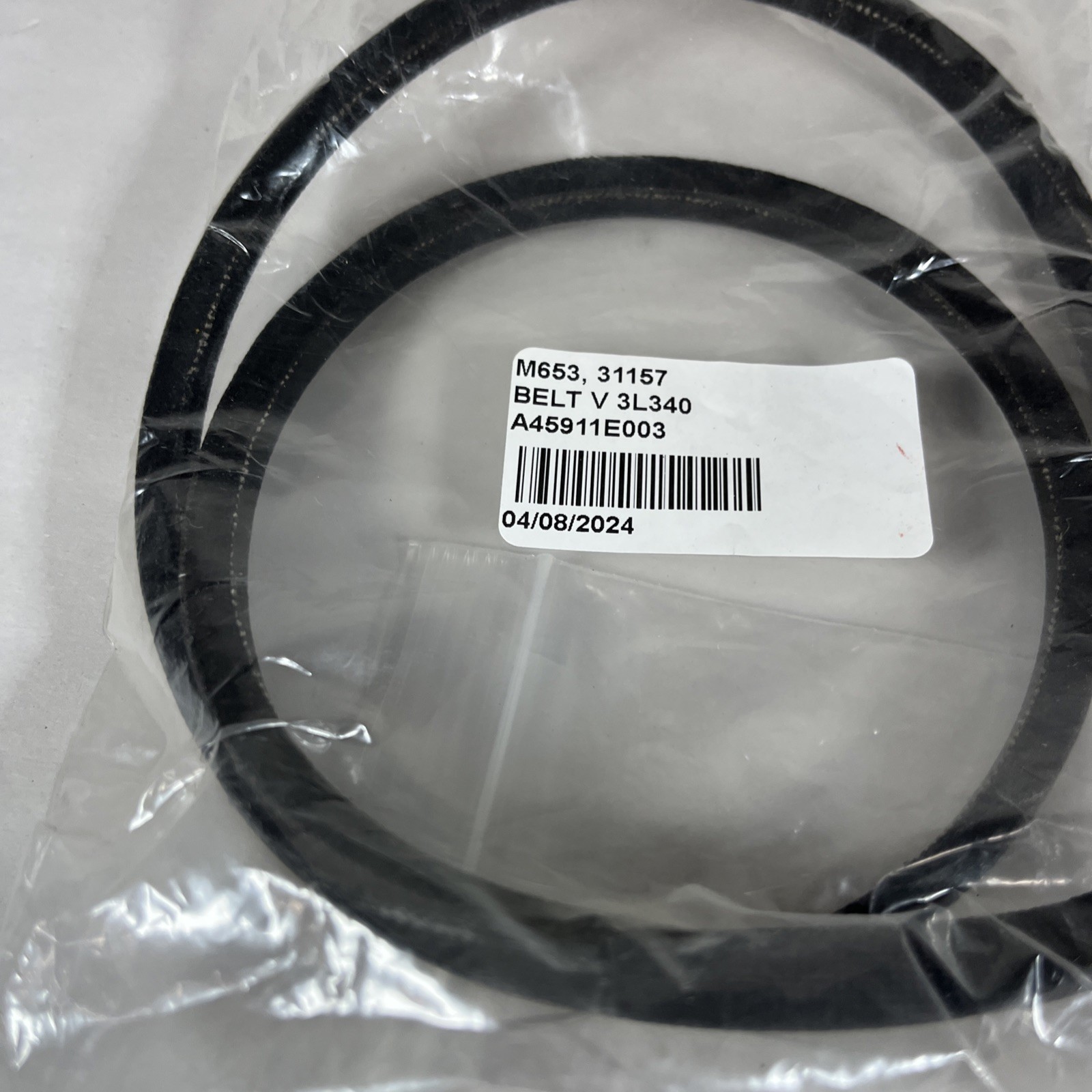 Qty 2 Genuine Toro FHP V-Belts OEM Part # 3L340 – Free Shipping, New Old Stock