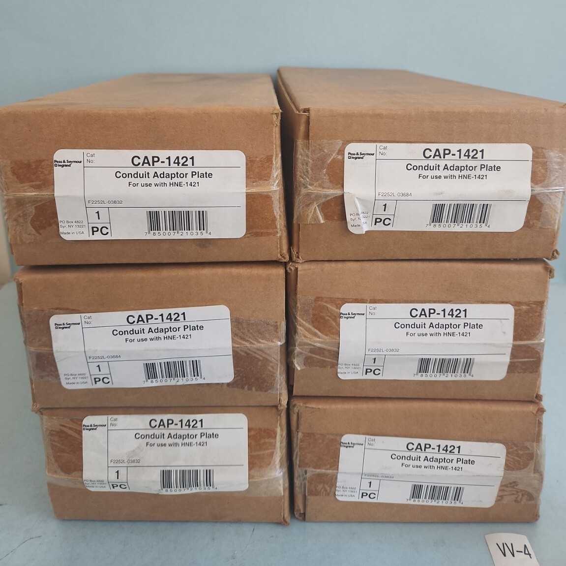 *NEW LOT OF 6* Pass&Seymour CAP-1421 Adaptor *FAST+FRIENDLY+🇺🇸 SHIPPED*