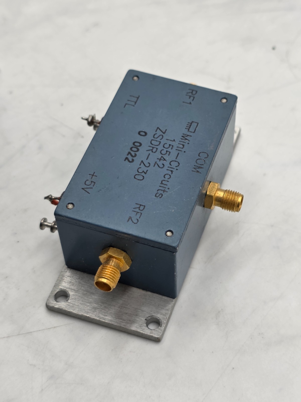 COM MINI-CIRCUITS 15542, ZSDR-230 10-3000MHz SMA RF Coaxial Microwave Switch