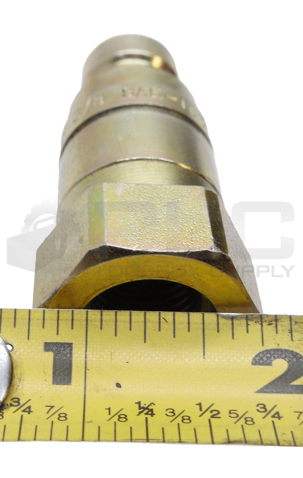 LOT OF 5 NEW KQM6H FLAT FACE COUPLER 3/8″ SAE-I03