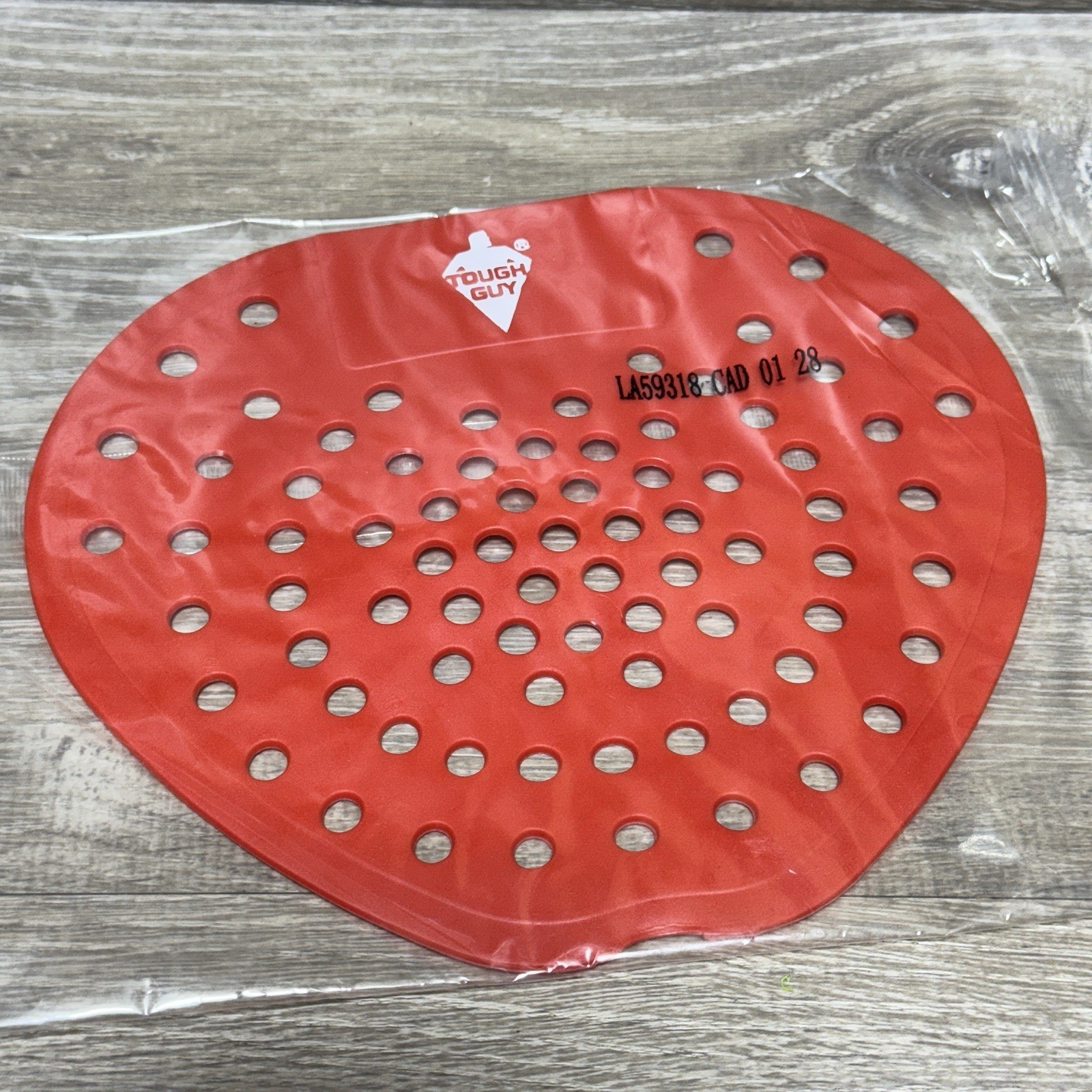 Tough Guy Cherry Red Urinal Screen New (Lot of 59) 2ZXE5A Not In Original Box