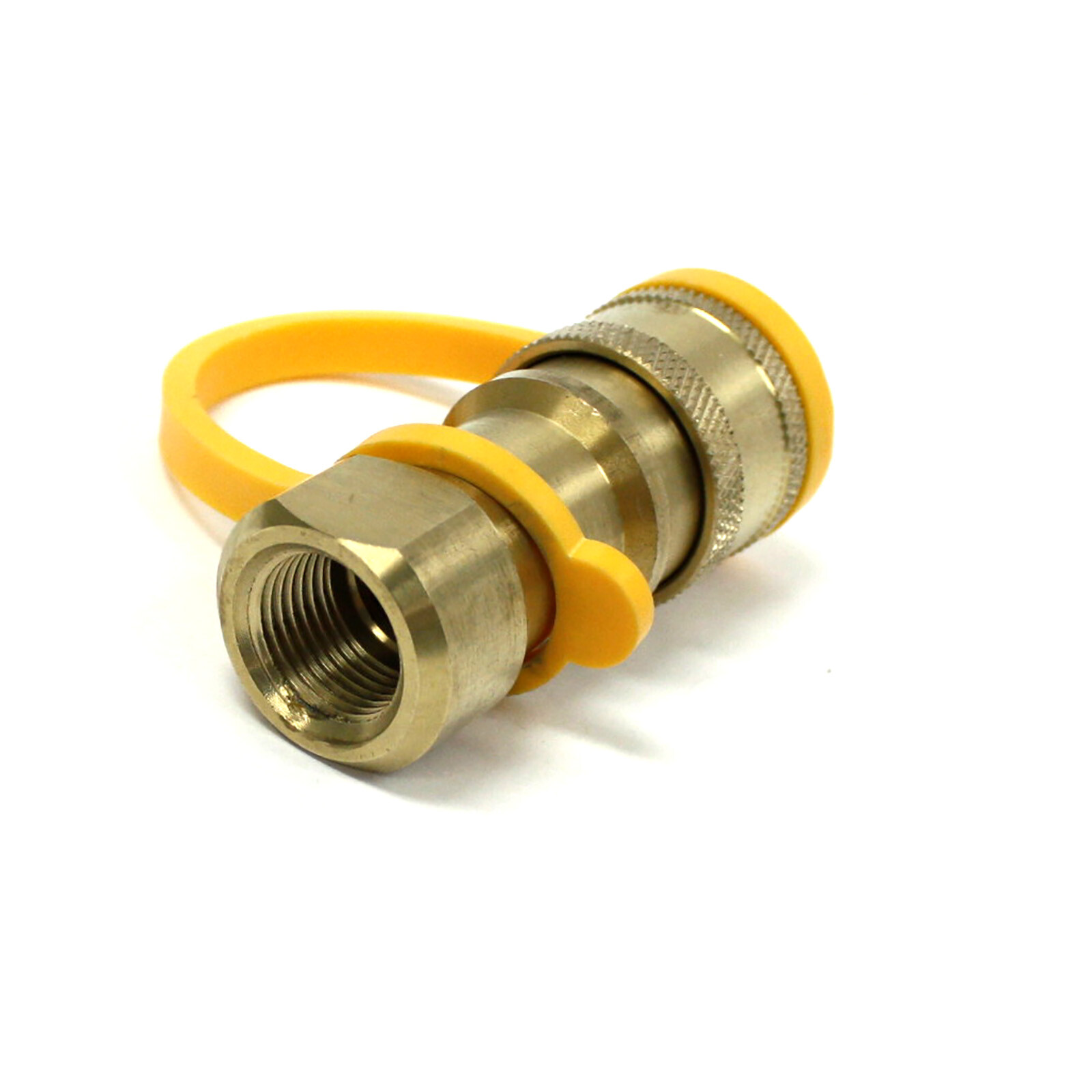Propane or Natural Gas Quick Connect Disconnect 3/8″ Female Thread to Male Flare