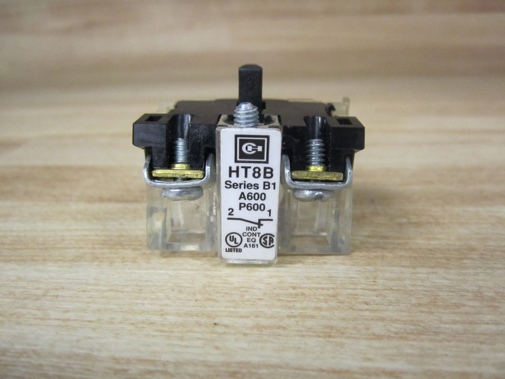 Cutler Hammer HT8B Eaton Contact Block (Pack of 3)