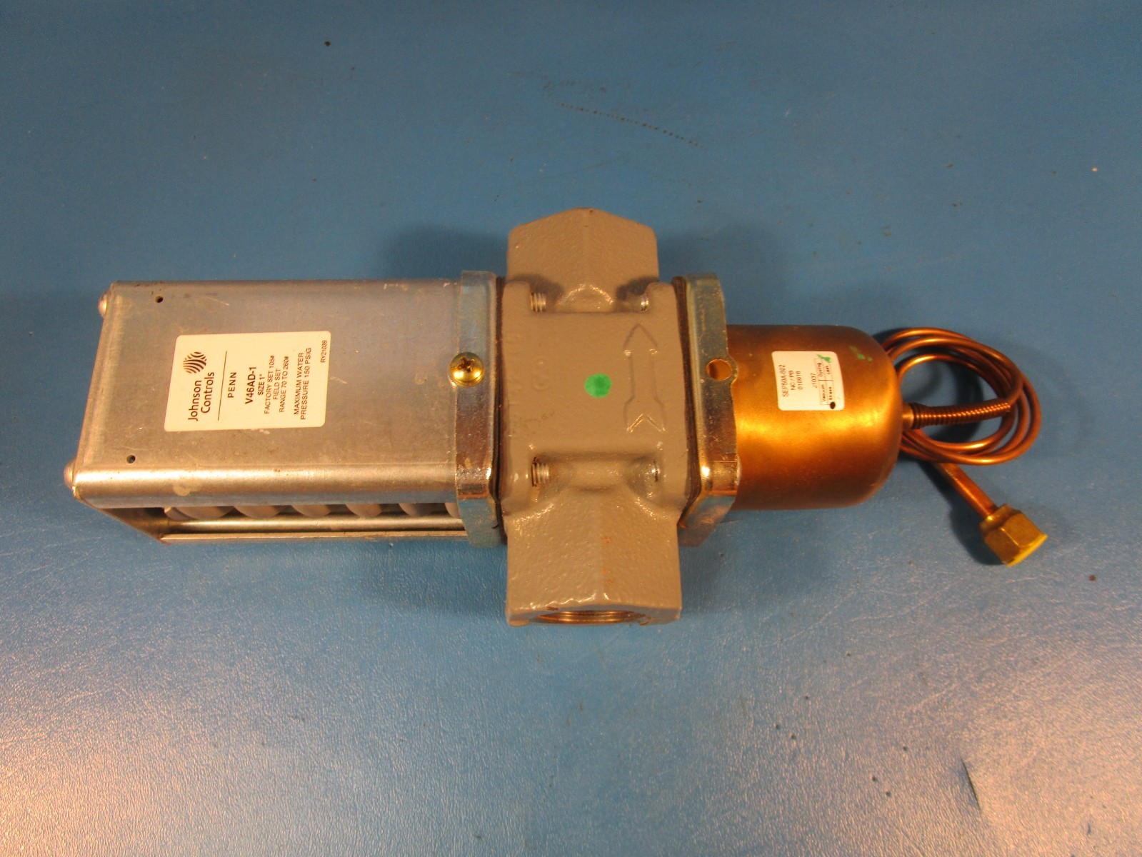 Johnson Control V46AD-1C, Pressure Regulating Valve, Two-Way, 50 gpm Max. 70 psi