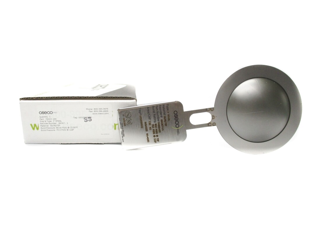 OSECO 84367-1 FAS03-100 80.0PSI 122’F NSMP