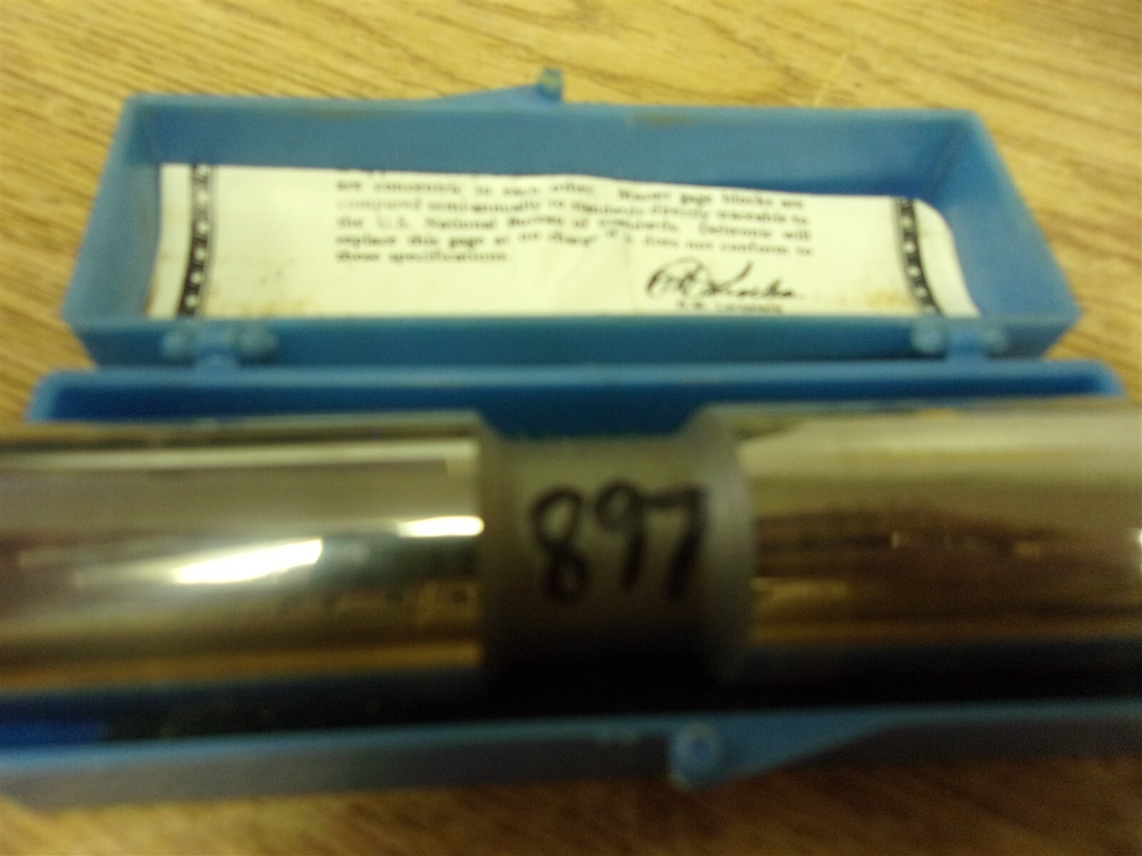 NEW Deltronic Pin Plug Gage Gauge .809 *FREE SHIPPING*