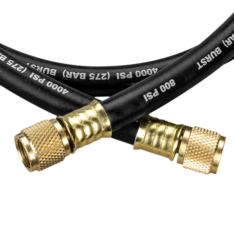FIELDPIECE HV1 3/8″ Vacuum Hose, Rubber, MPN: HV1